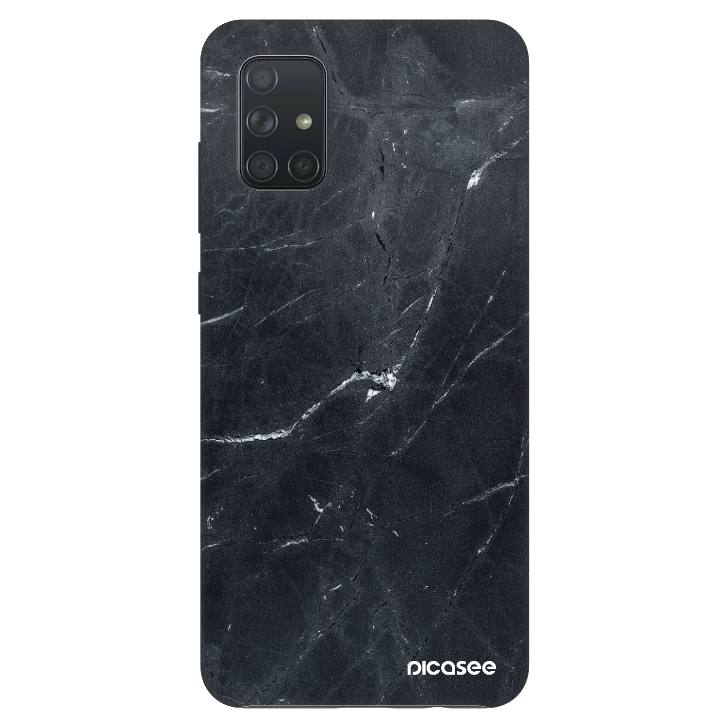 Picasee Fashion Case για Samsung Galaxy A71 A715F - Black marble