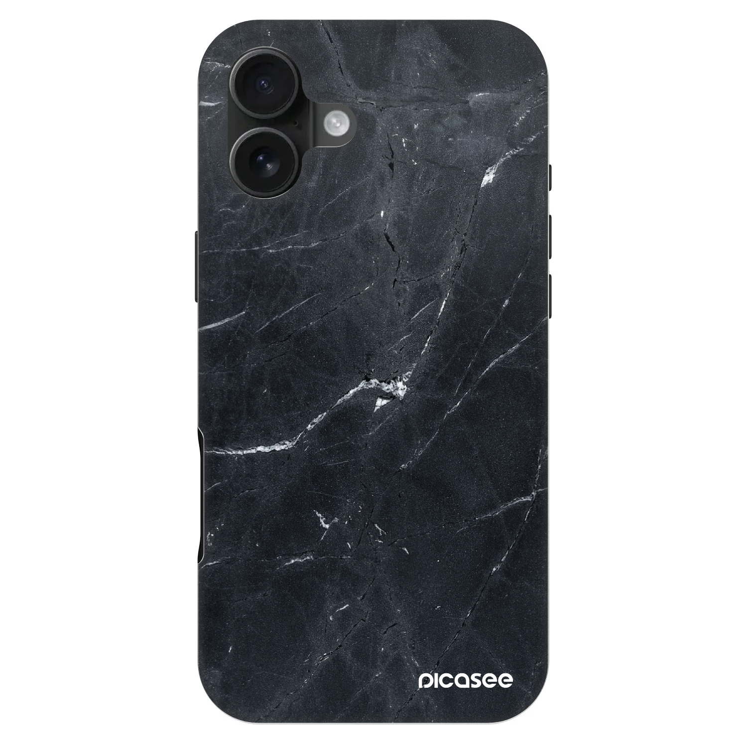 Picasee Fashion Case MagSafe για Apple iPhone 16 Plus - Black marble