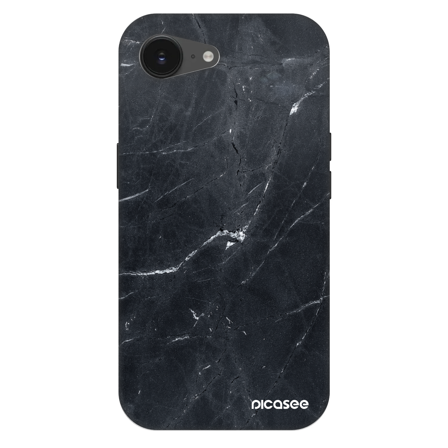 Picasee Fashion Case MagSafe για Apple iPhone 16e - Black marble