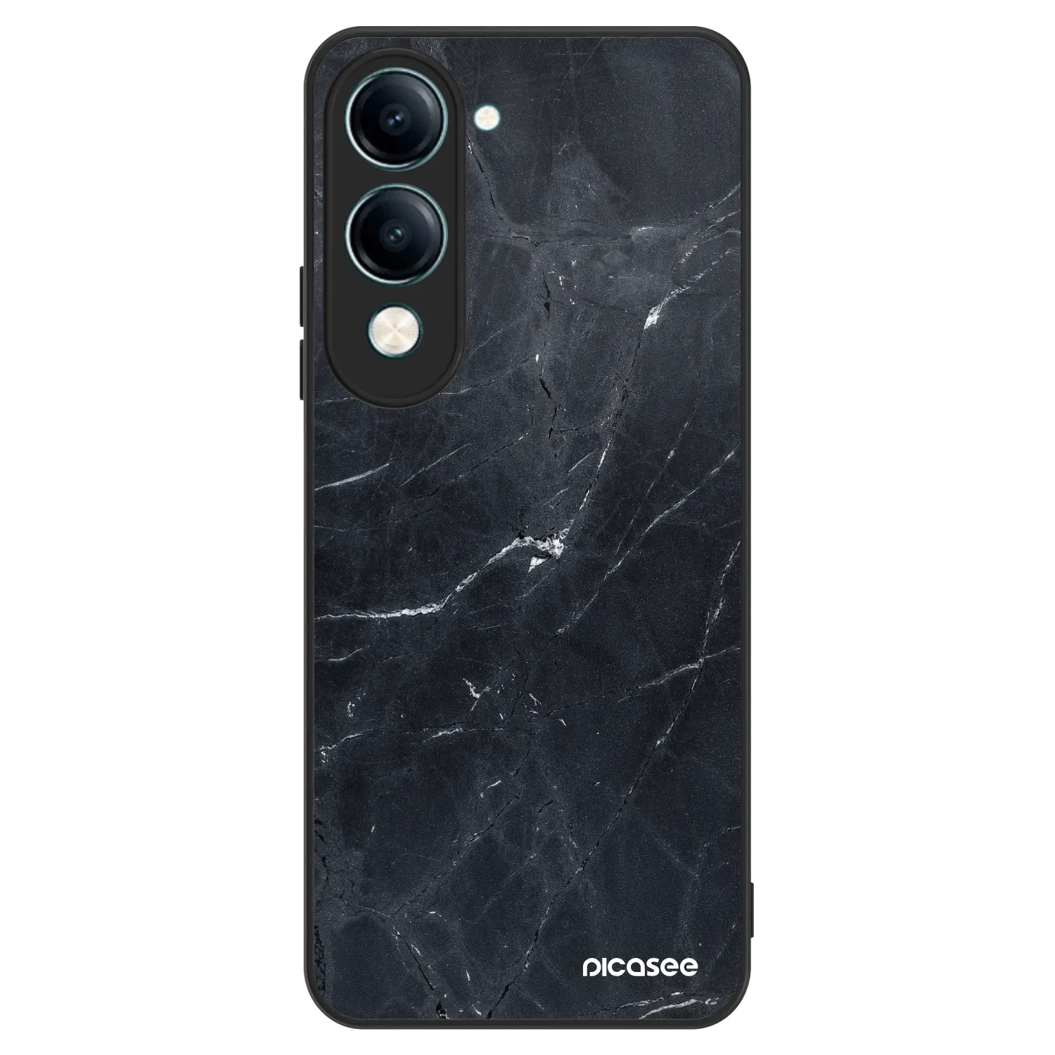Picasee ULTIMATE CASE για Vivo Y29s 5G - Black marble