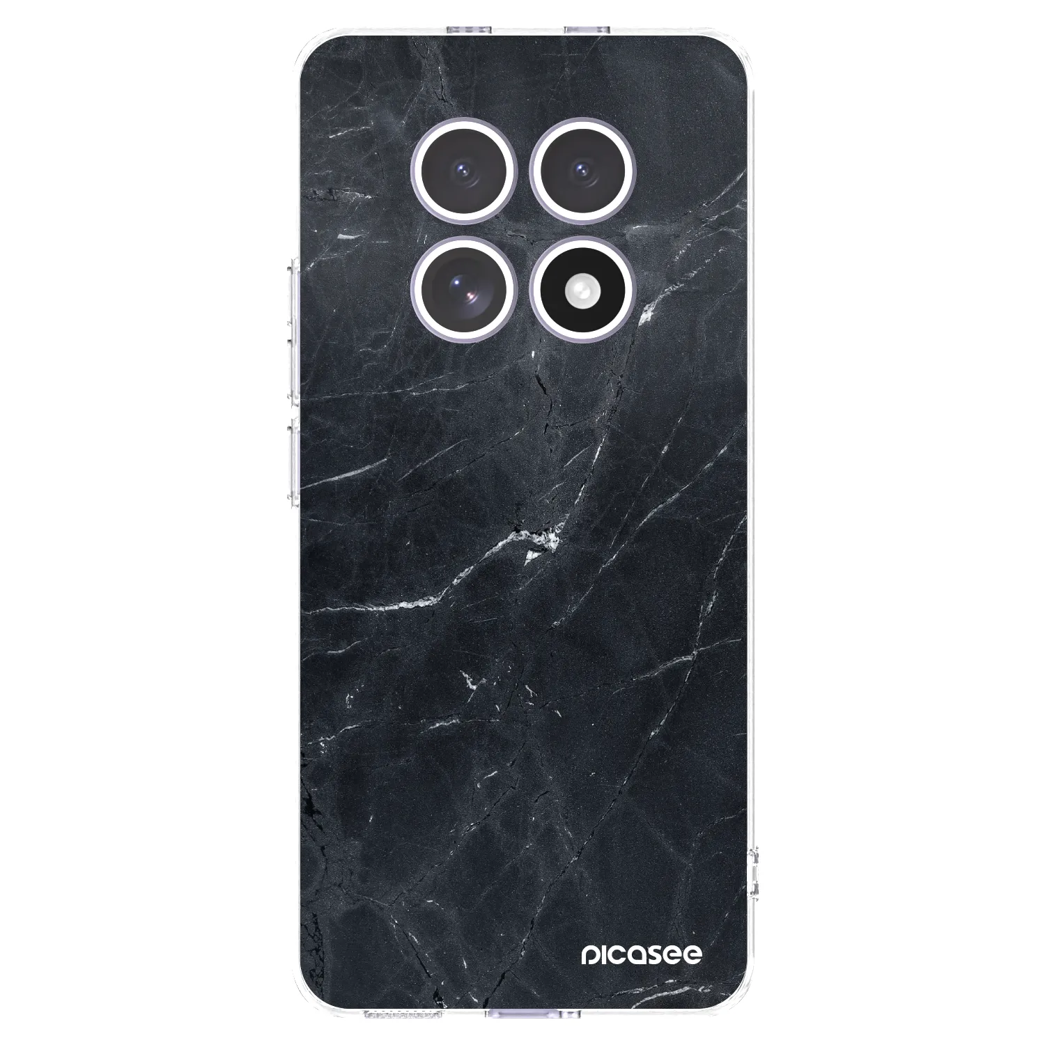 Picasee διαφανής θήκη σιλικόνης Xiaomi Redmi Note 15 - Black marble
