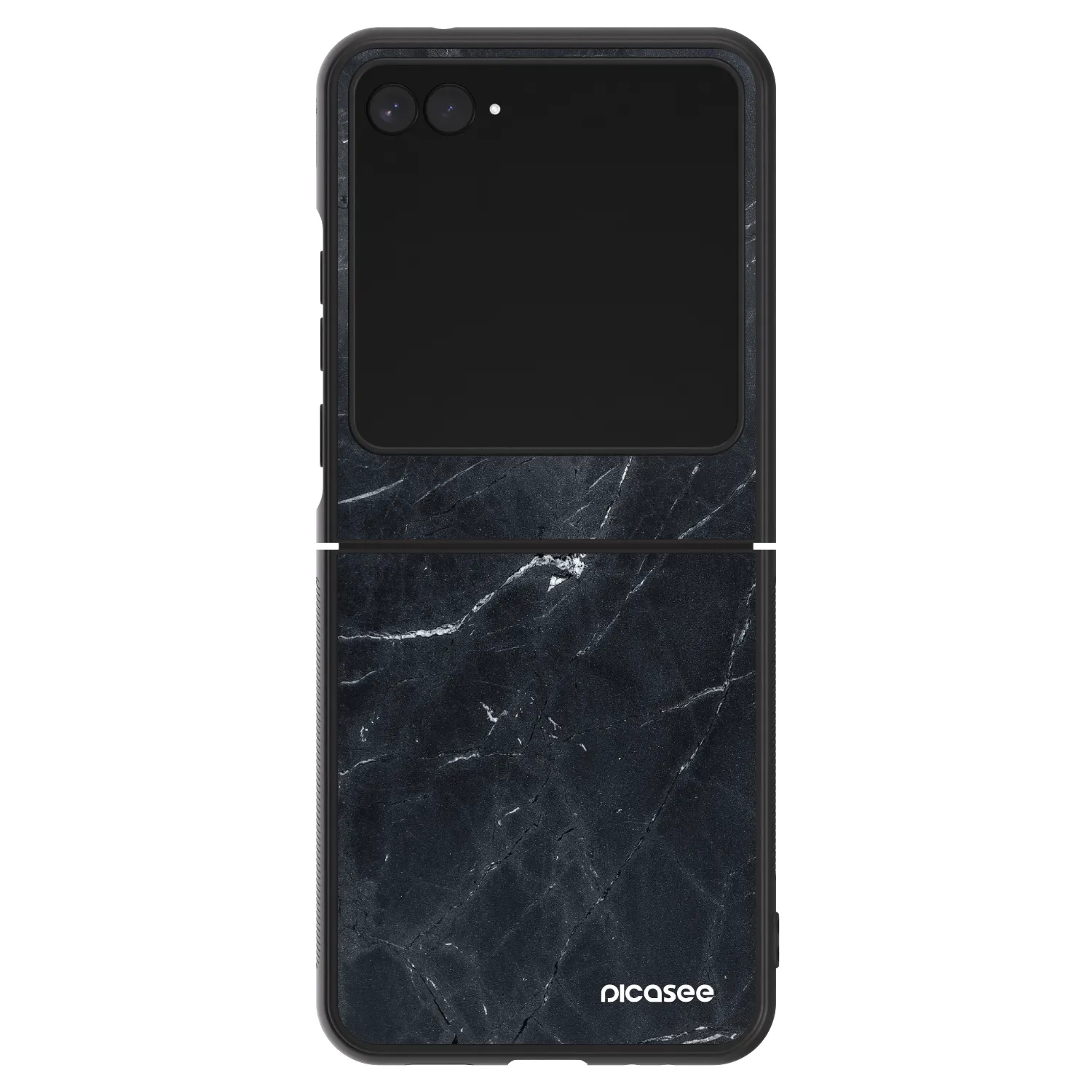 Picasee ULTIMATE CASE για Motorola Razr 60 - Black marble