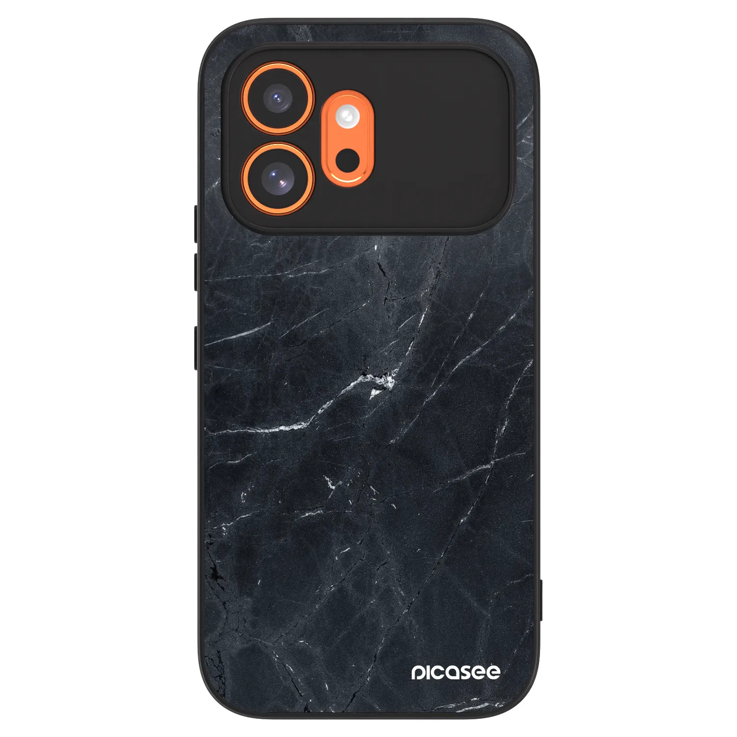 Picasee ULTIMATE CASE για Honor 600 - Black marble