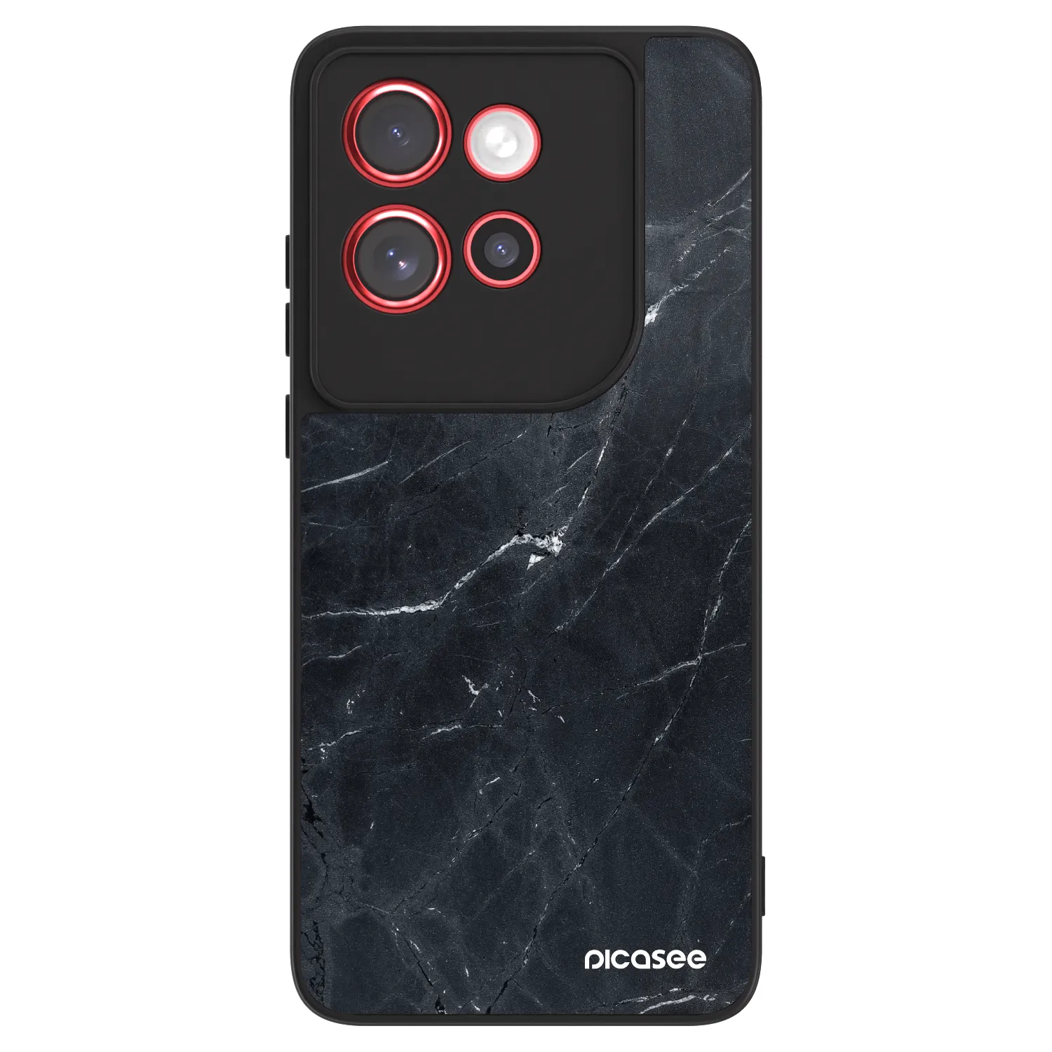 Picasee ULTIMATE CASE για Motorola Edge 60 Neo 5G - Black marble