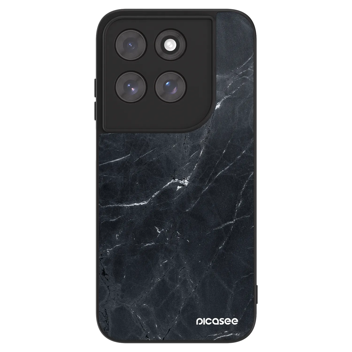 Picasee ULTIMATE CASE για Motorola Moto G77 - Black marble