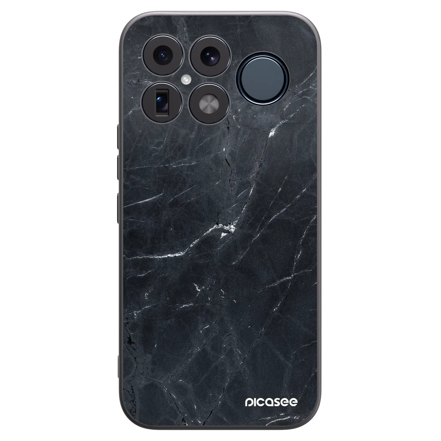 Picasee Μαύρη θήκη σιλικόνης για Xiaomi Poco F8 Ultra - Black marble