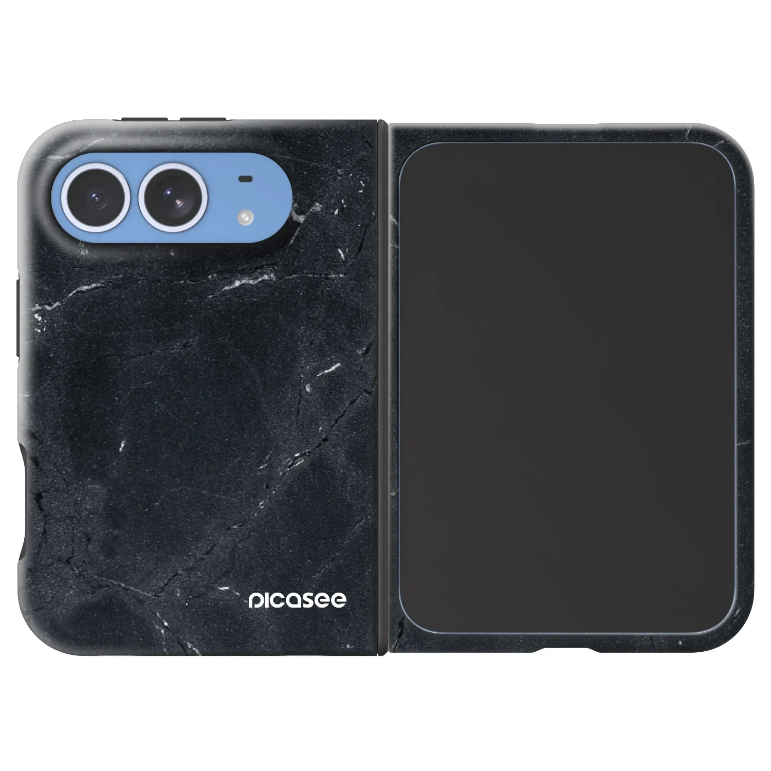 Picasee Fashion Case MagSafe για Apple iPhone Duo - Black marble