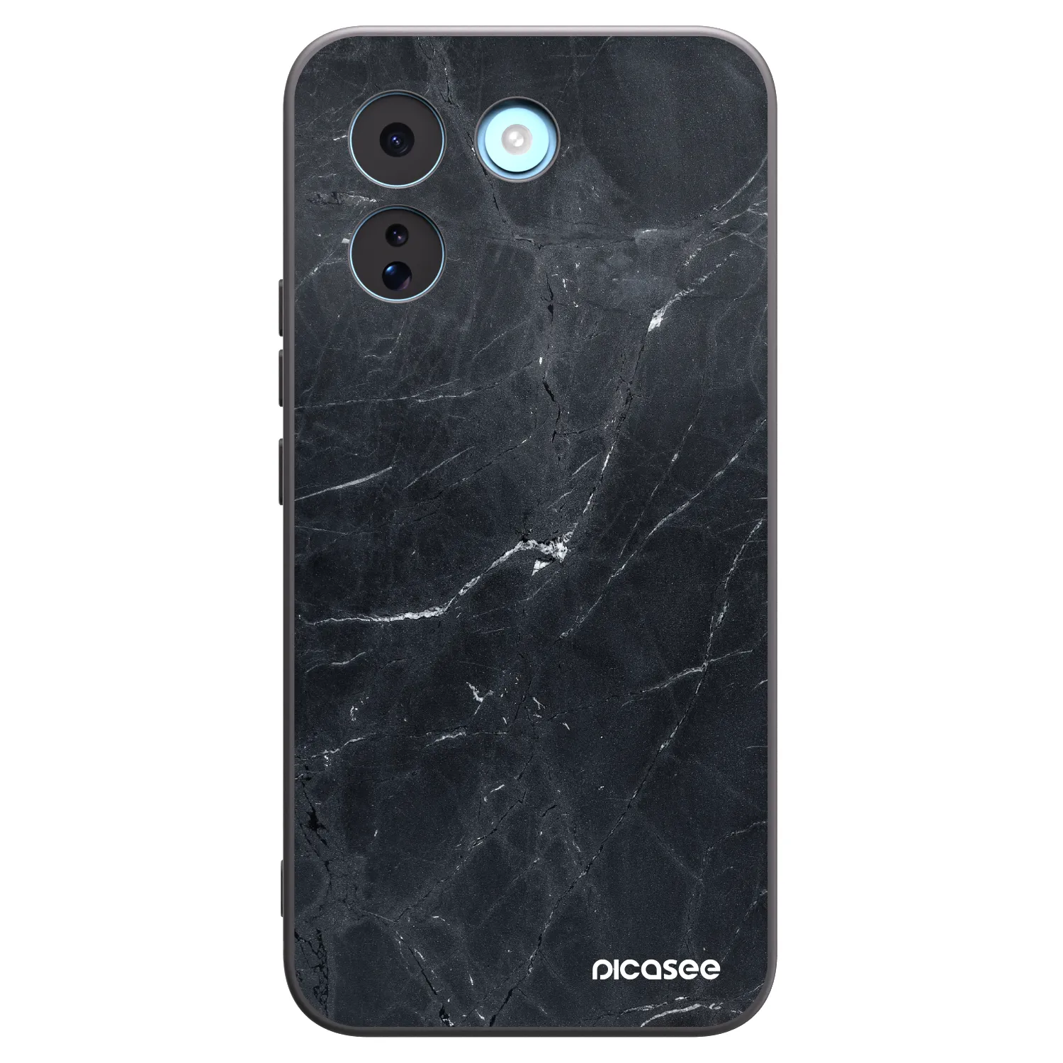 Picasee Μαύρη θήκη σιλικόνης για Xiaomi Redmi Note 17 Pro MAX 5G - Black marble