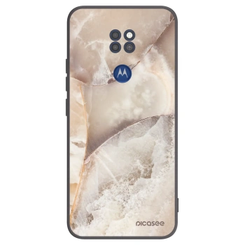 Θήκη για Motorola Moto G9 Play - Cream marble