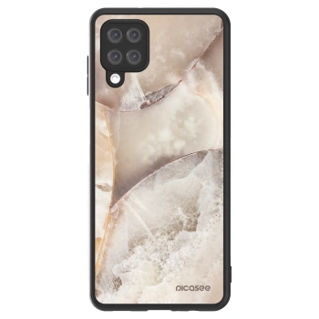 Picasee ULTIMATE CASE για Samsung Galaxy A12 A125F - Cream marble