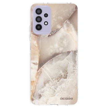 Picasee διαφανής θήκη σιλικόνης Samsung Galaxy A32 4G SM-A325F - Cream marble