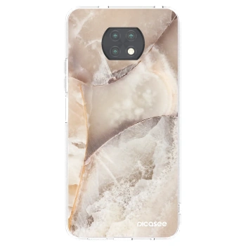 Picasee διαφανής θήκη σιλικόνης Xiaomi Redmi Note 9T - Cream marble