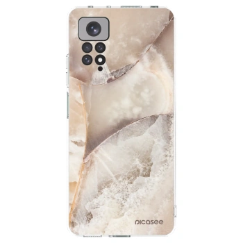 Picasee διαφανής θήκη σιλικόνης Xiaomi Redmi Note 11 - Cream marble