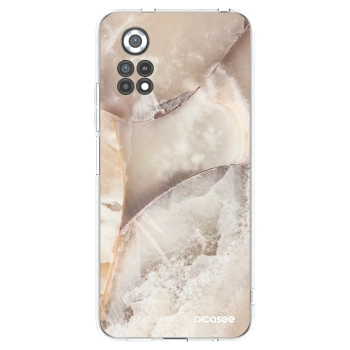 Picasee διαφανής θήκη σιλικόνης Xiaomi Poco X4 Pro 5G - Cream marble