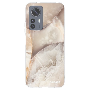 Picasee διαφανής θήκη σιλικόνης Xiaomi 12 Pro - Cream marble