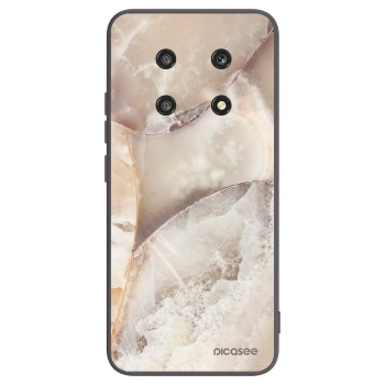 Picasee Μαύρη θήκη σιλικόνης για Honor Magic4 Lite 5G - Cream marble
