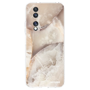 Picasee διαφανής θήκη σιλικόνης Honor 70 - Cream marble