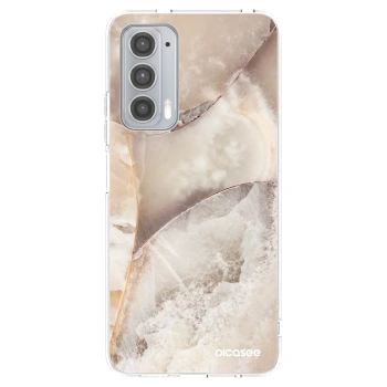 Θήκη για Motorola Edge 20 - Cream marble