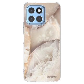 Picasee διαφανής θήκη σιλικόνης Honor X6 - Cream marble