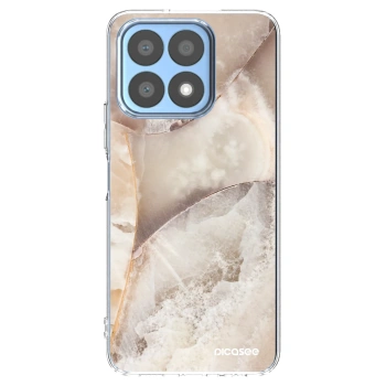 Picasee διαφανής θήκη σιλικόνης Honor X8a - Cream marble