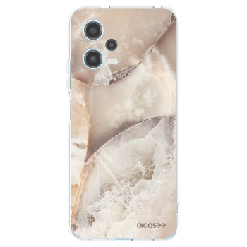 Picasee διαφανής θήκη σιλικόνης Xiaomi Redmi Note 12 5G - Cream marble