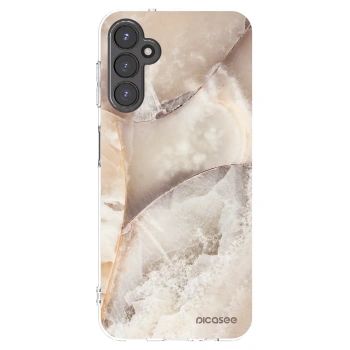 Picasee διαφανής θήκη σιλικόνης Samsung Galaxy A14 5G A146P - Cream marble