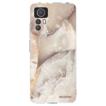 Picasee διαφανής θήκη σιλικόνης Xiaomi Redmi Note 12S - Cream marble