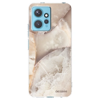 Picasee διαφανής θήκη σιλικόνης Xiaomi Redmi Note 12 4G - Cream marble