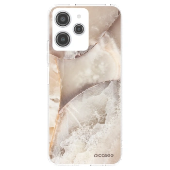 Picasee διαφανής θήκη σιλικόνης Xiaomi Redmi 12 4G - Cream marble