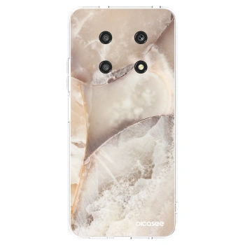 Picasee διαφανής θήκη σιλικόνης Honor Magic4 Lite 5G - Cream marble