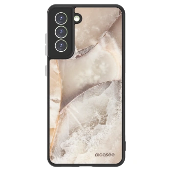 Picasee ULTIMATE CASE PowerShare για Samsung Galaxy S21 FE 5G - Cream marble