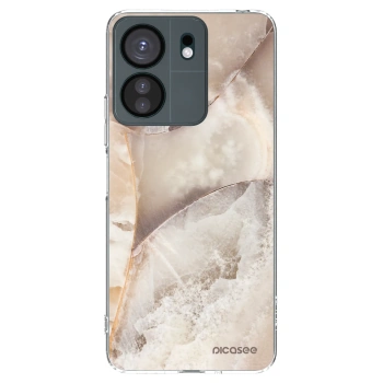 Picasee διαφανής θήκη σιλικόνης Xiaomi Redmi 13C 4G - Cream marble