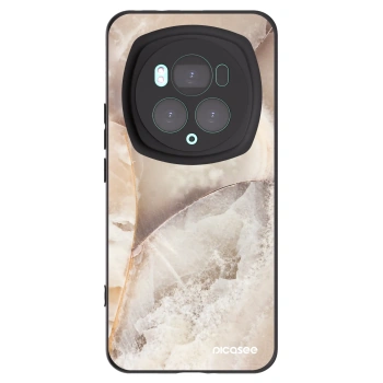 Picasee Μαύρη θήκη σιλικόνης για Honor Magic6 Pro - Cream marble