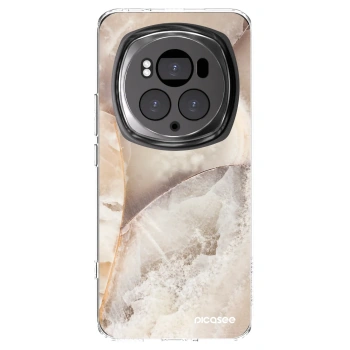 Picasee διαφανής θήκη σιλικόνης Honor Magic6 Pro - Cream marble