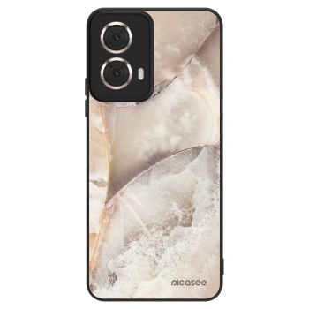 Θήκη για Motorola Moto G85 - Cream marble