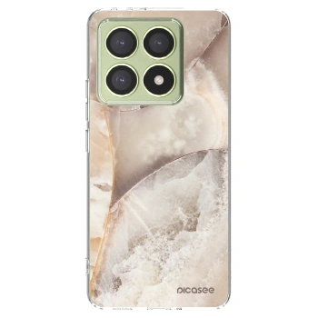 Picasee διαφανής θήκη σιλικόνης Xiaomi 14T - Cream marble