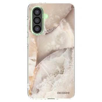 Picasee διαφανής θήκη σιλικόνης Samsung Galaxy A26 5G A266B - Cream marble