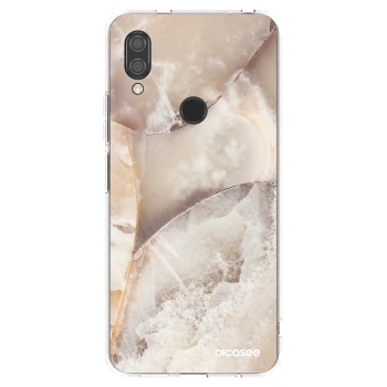 Picasee διαφανής θήκη σιλικόνης Xiaomi Redmi 7 - Cream marble