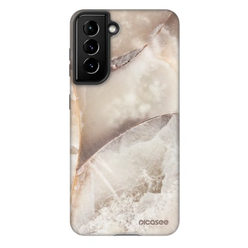 Θήκη για Samsung Galaxy S21 FE 5G - Cream marble