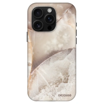 Picasee Fashion Case MagSafe για Apple iPhone 16 Pro - Cream marble