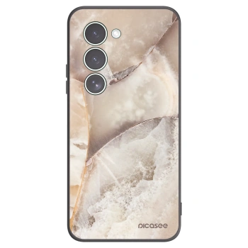 Picasee Μαύρη θήκη σιλικόνης για Xiaomi Redmi 15 5G - Cream marble