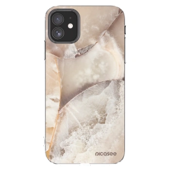 Picasee διαφανής θήκη σιλικόνης Apple iPhone 11 - Cream marble