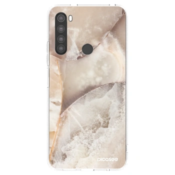 Picasee διαφανής θήκη σιλικόνης Xiaomi Redmi Note 8 - Cream marble