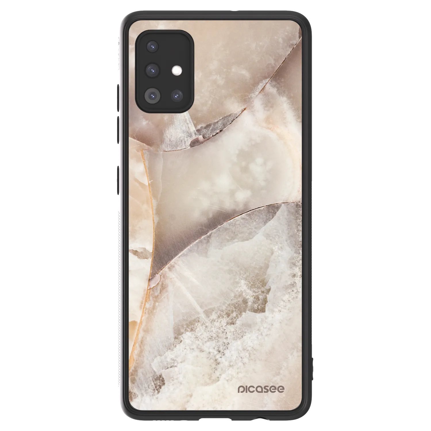 Picasee ULTIMATE CASE για Samsung Galaxy A51 A515F - Cream marble