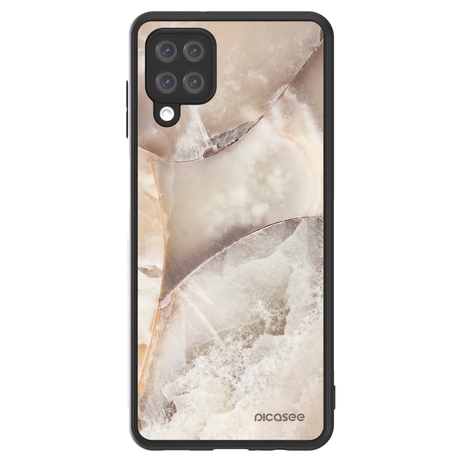 Picasee ULTIMATE CASE για Samsung Galaxy A12 A125F - Cream marble