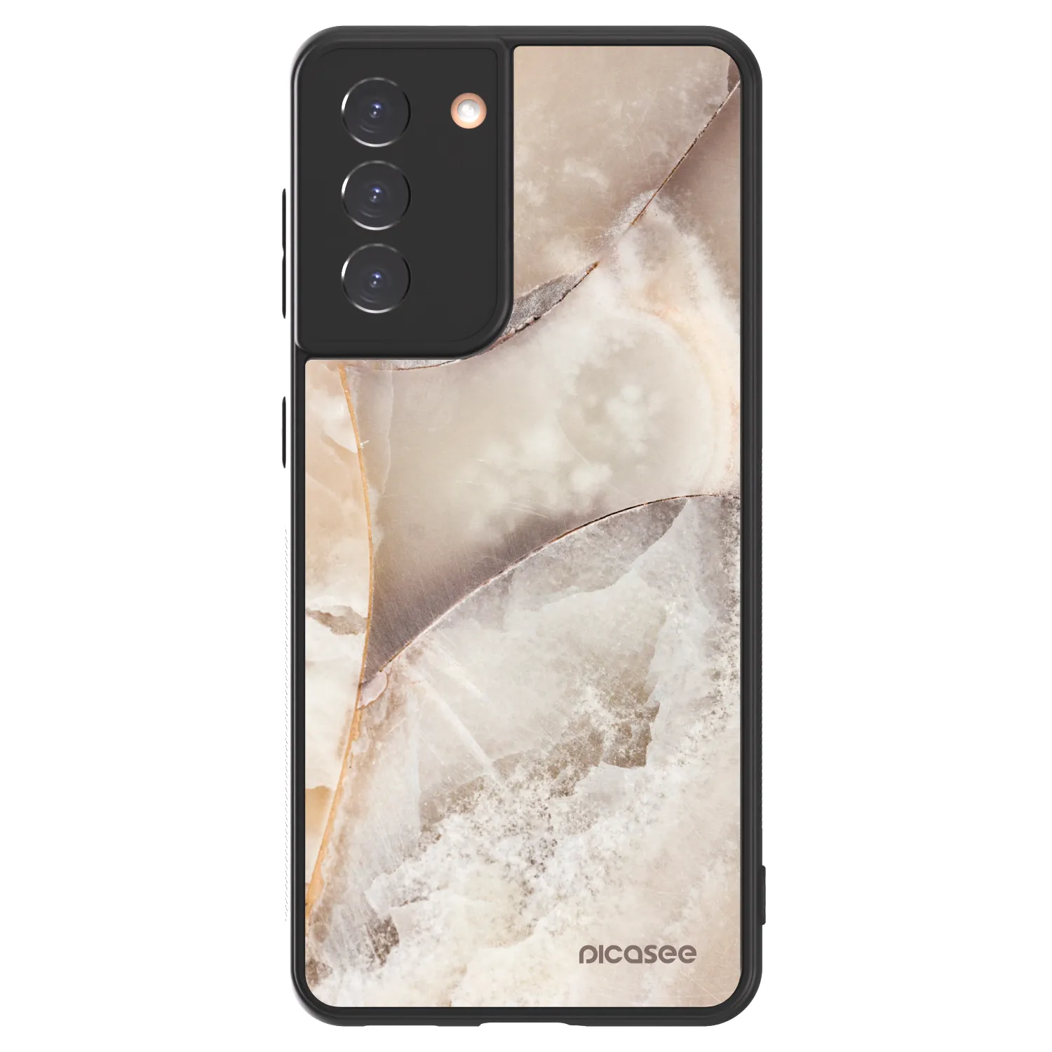 Picasee ULTIMATE CASE για Samsung Galaxy S21 5G G991B - Cream marble