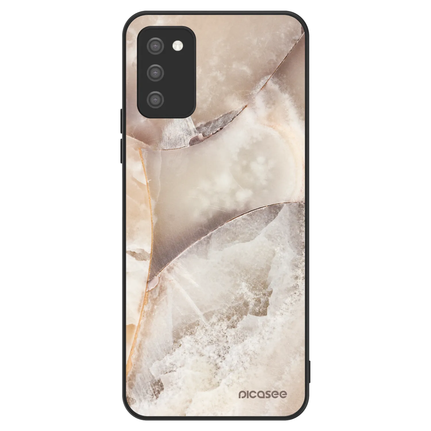 Picasee ULTIMATE CASE για Samsung Galaxy A02s A025G - Cream marble