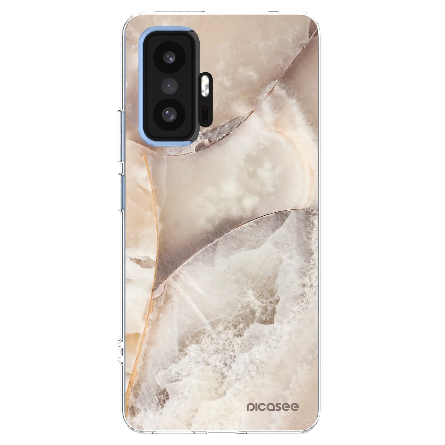 Picasee διαφανής θήκη σιλικόνης Xiaomi 11T - Cream marble