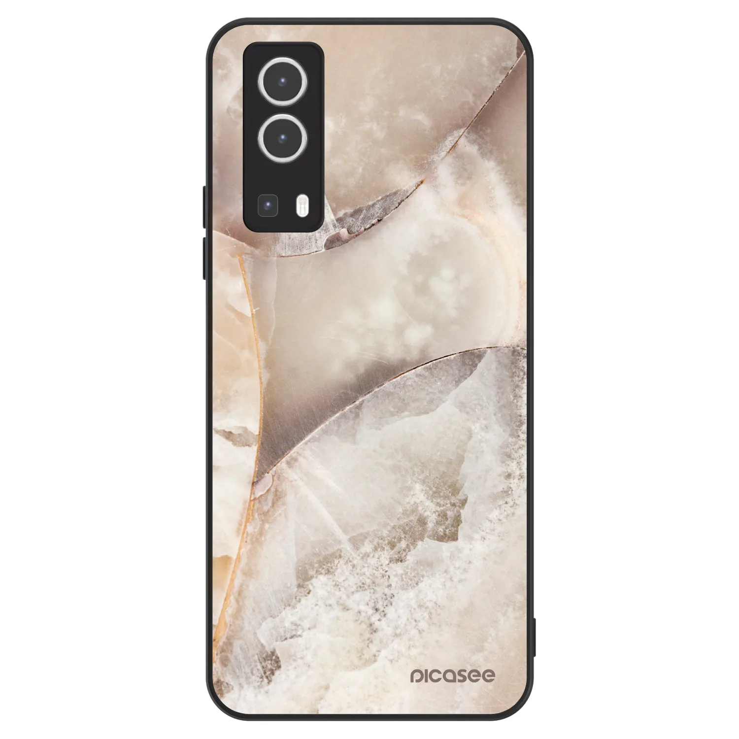Picasee ULTIMATE CASE για Vivo Y72 5G - Cream marble