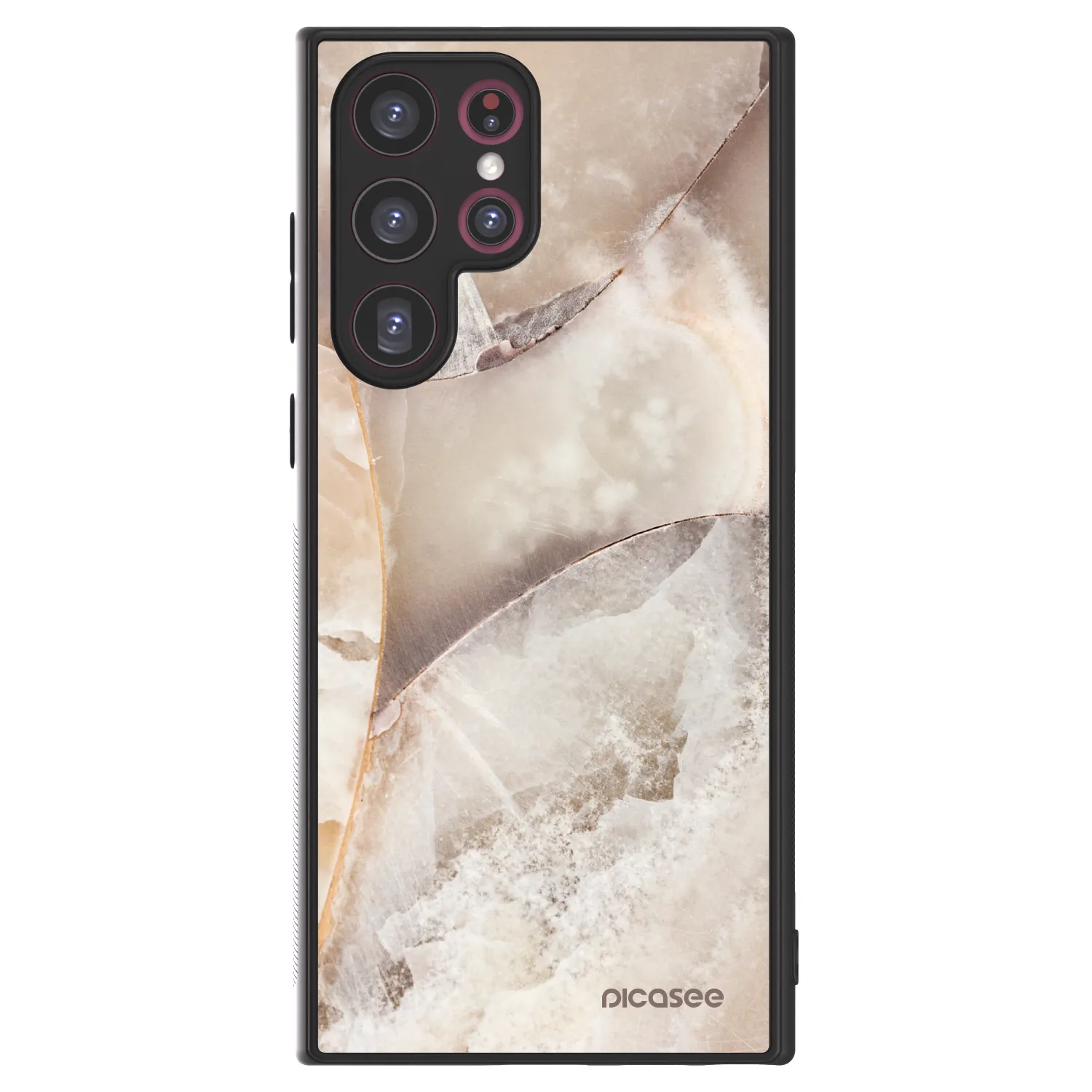 Picasee ULTIMATE CASE για Samsung Galaxy S22 Ultra 5G - Cream marble
